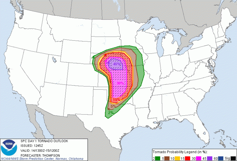 What Are The Chances Of A Tornado