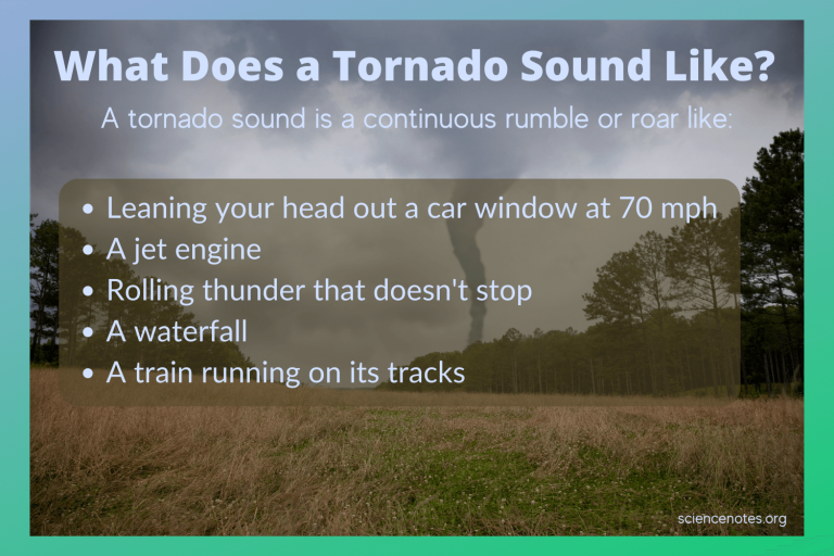 What Does A Tornado Sound Like