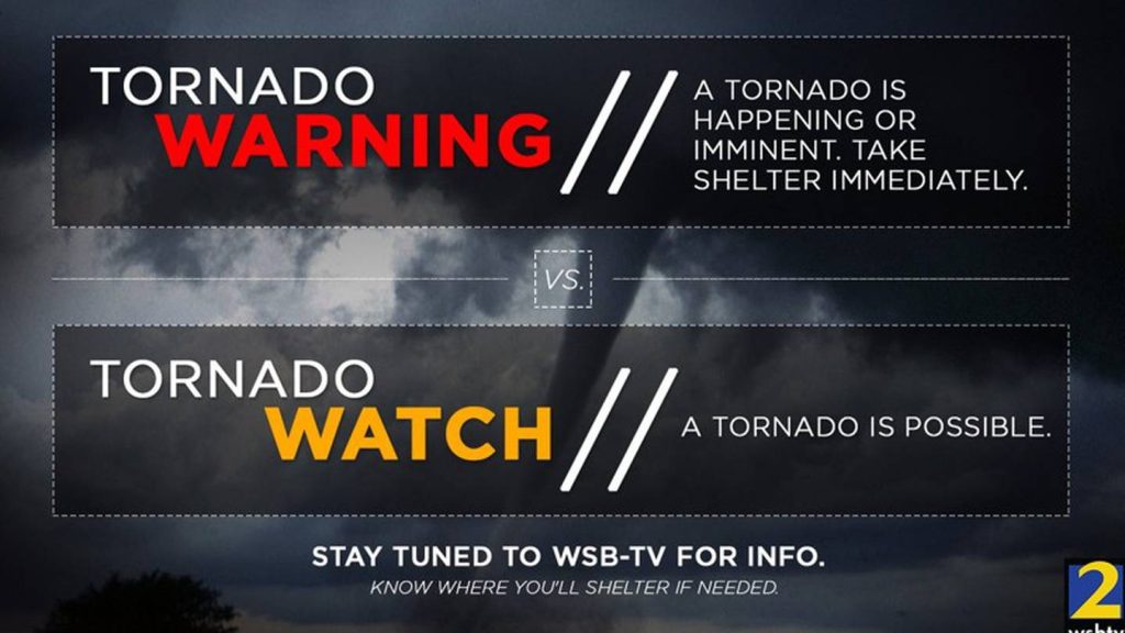 What Is Worse Tornado Watch Or Warning - Tornado Chaser