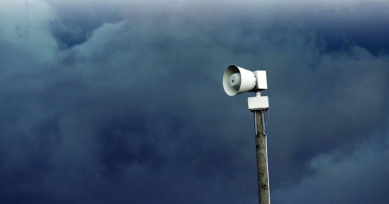 Why Is The Tornado Siren Going Off Right Now